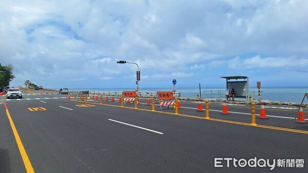 ▲▼台9線398K+600~400K+050(金崙-多良)下午4時起實施南下路段交通管制。(圖/翻攝自公路局即時公告)