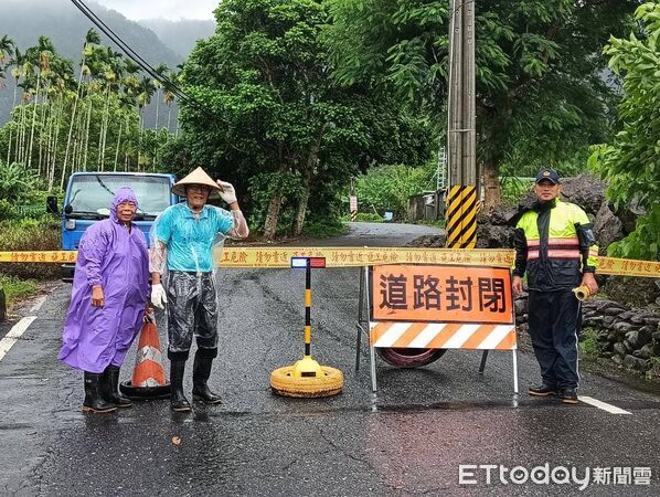 ▲▼玉里赤科山主線道及各產業道路已於今天上午8時起預警性封閉。(圖/玉里鎮公所提供,下同)