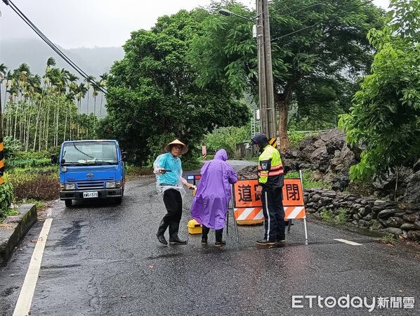 ▲▼玉里赤科山主線道及各產業道路已於今天上午8時起預警性封閉。(圖/玉里鎮公所提供,下同)