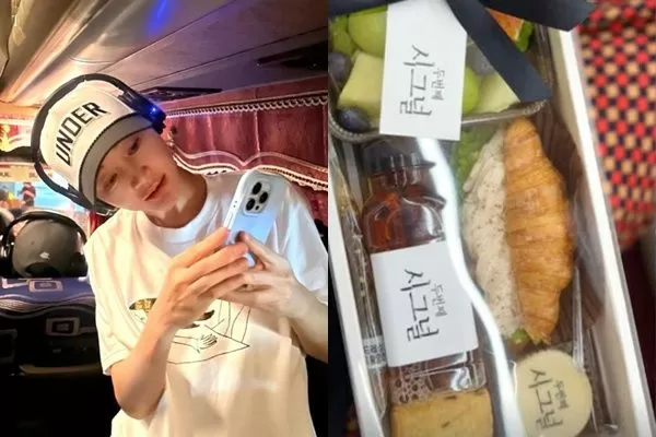 ▲金憓秀曬照。(圖/翻攝自韓媒)