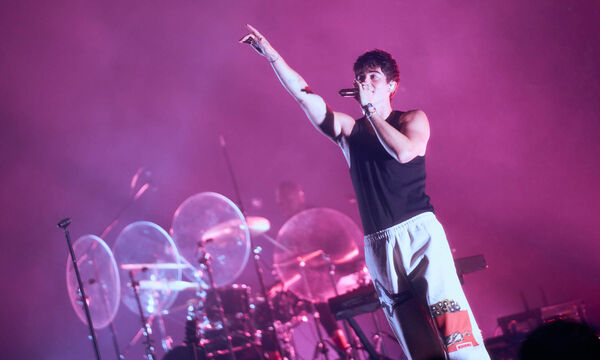 ▲Elijah Woods和陳芳語(Kimberley)同台「最萌身高差」。(圖/Live Nation Taiwan提供)