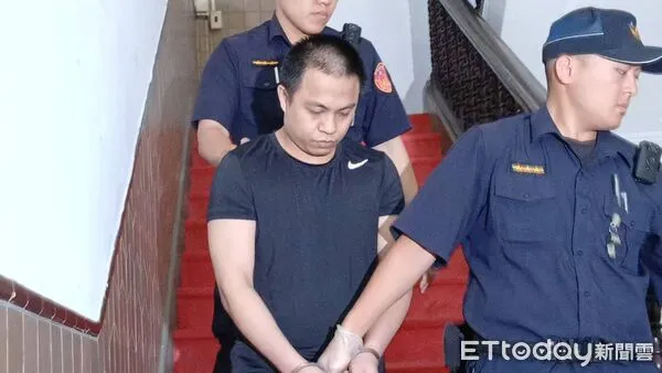 ▲▼殺害並分屍女友的菲律賓籍移工馬克,二審仍判無期徒刑。(圖/記者吳銘峯攝)