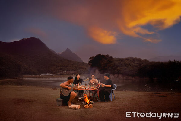 ▲▼圍火派對交朋友開心看秀吧。(圖/東管處提供,下同)