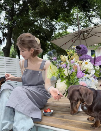 ▲趙露思最近經常開直播與粉絲互動。(圖/翻攝自趙露思Instagram)