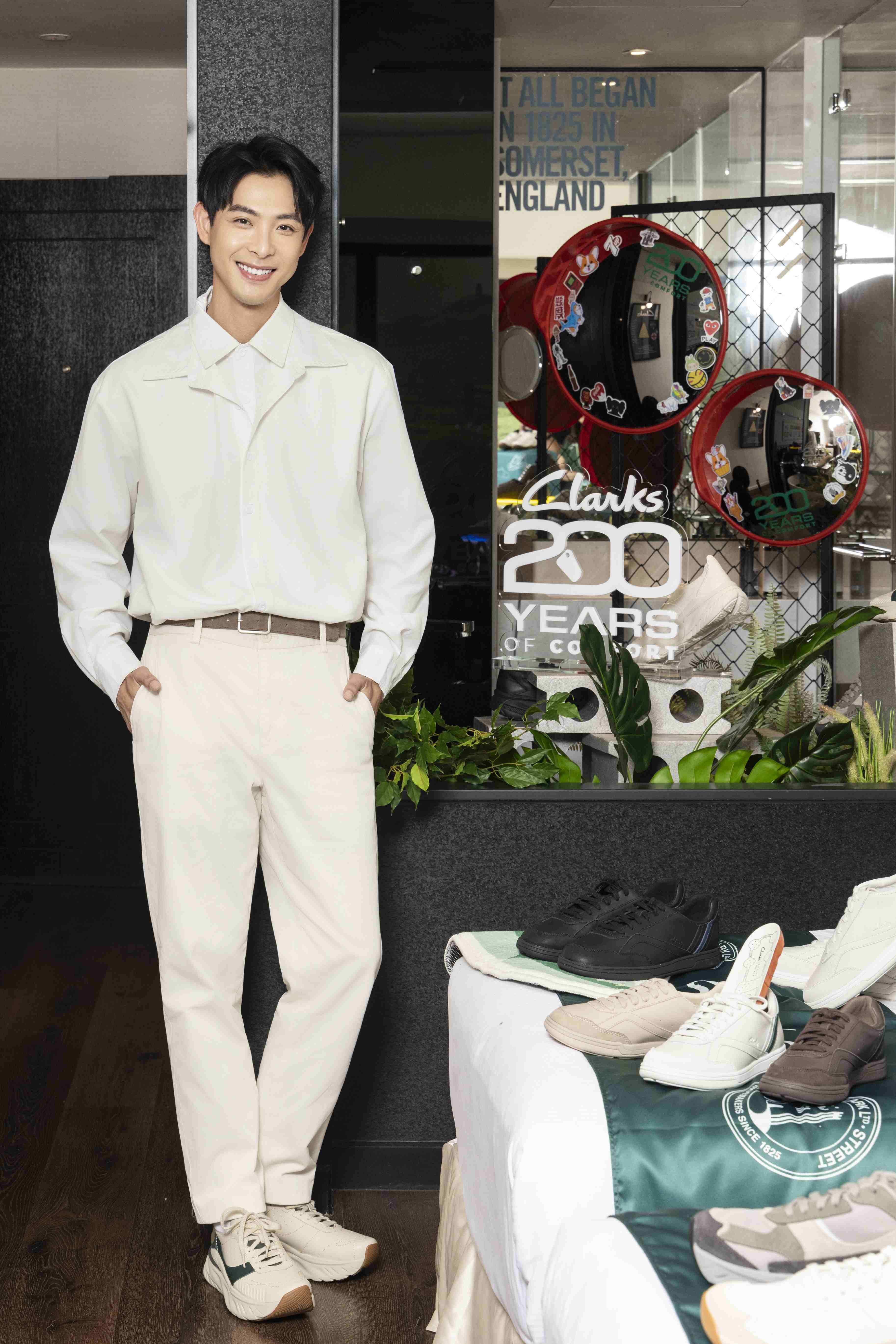 ▲Clarks連晨翔。(圖/品牌提供)