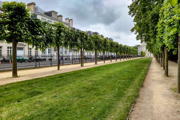 ▲▼【布魯塞爾必訪區域】藝術之丘、小薩布隆廣場、薩布隆聖母教堂。(圖/部落客travel with leo授權提供)