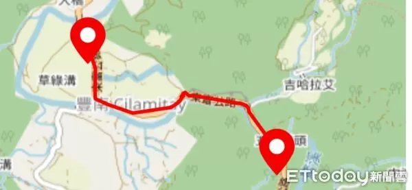 ▲施工路段示意圖。(圖/記者王兆麟翻攝)