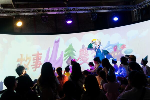 ▲小公視主辦的第二屆「口袋影展」在華山登場。(圖/移動故事屋提供)