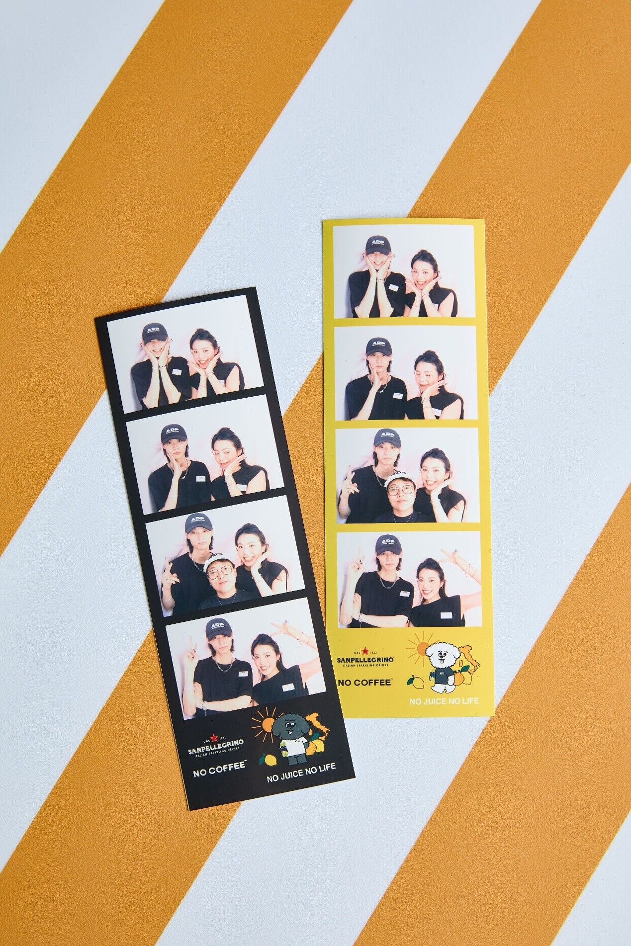 義大利聖沛黎洛,SanPellegrino聖沛黎洛,氣泡飲,氣泡水果飲,氣泡水,NO COFFEE,日本福岡,聯名,跨界合作,台北快閃,夏日特調,可頌,人生四連拍(圖/品牌提供)