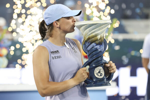 ▲六屆大滿貫冠軍、前世界球后斯威雅蒂(Iga Swiatek)。(圖/達志影像/美聯社)