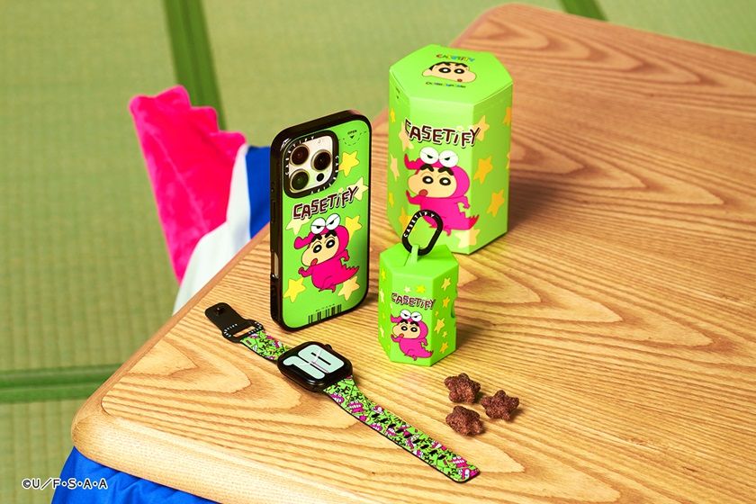 ▲CASETiFY 近期與《蠟筆小新》推出聯名系列。(圖/品牌提供)
