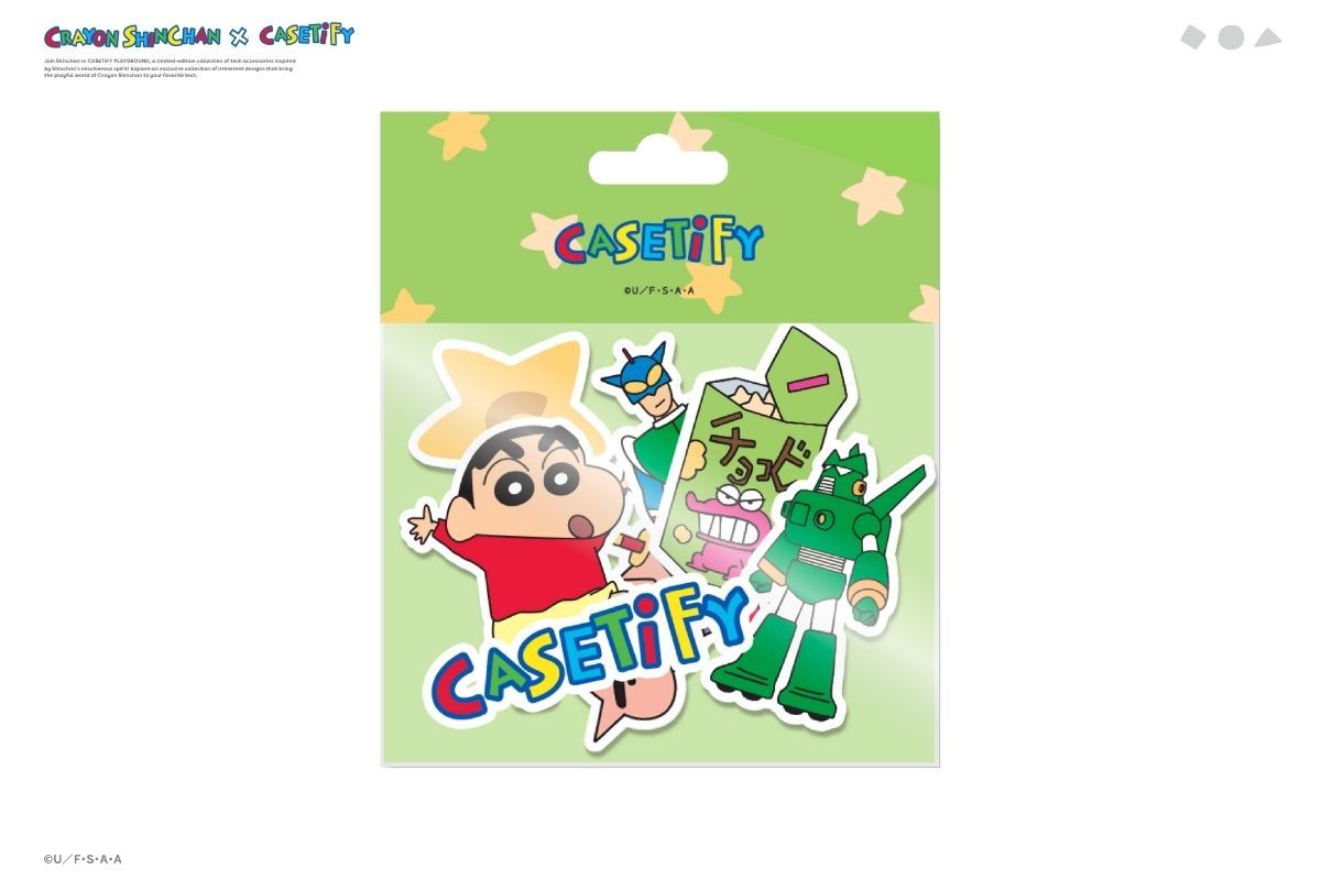 ▲CASETiFY 近期與《蠟筆小新》推出聯名系列。(圖/品牌提供)