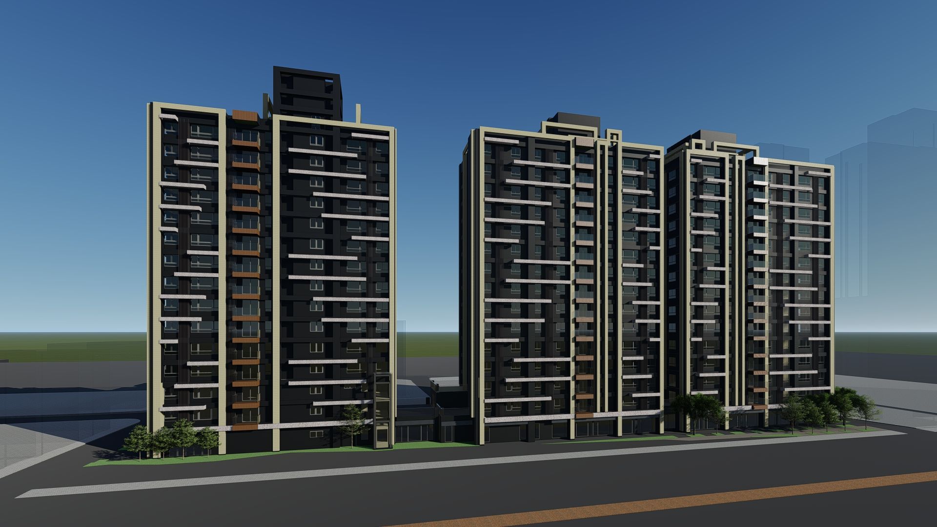 ▲▼樹林潭興街海砂屋都市更新案。(圖/新北市都更處)