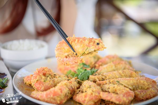 ▲▼水明漾活蝦景觀餐廳。(圖/部落客滿分的旅遊札記授權提供)