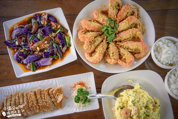 ▲▼水明漾活蝦景觀餐廳。(圖/部落客滿分的旅遊札記授權提供)