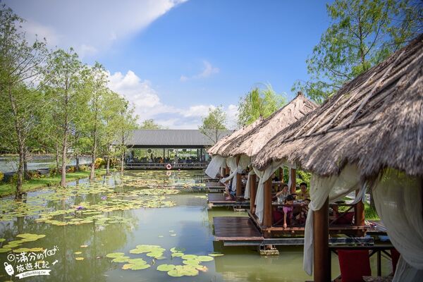 ▲▼水明漾活蝦景觀餐廳。(圖/部落客滿分的旅遊札記授權提供)