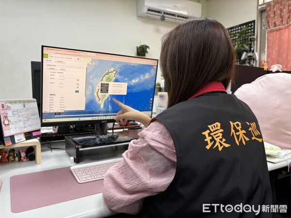 ▲▼環保局指出,透過GPS即時監控系統若發現異常軌跡將進一步安排現場稽查,嚴防非法棄置確保廢棄物流向合法透明。(圖/花蓮縣政府提供,下同)