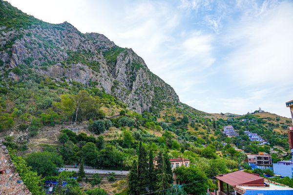 ▲▼舍夫沙萬(Chefchaouen)。(圖/部落客混血珊莎的奇幻旅程授權提供)