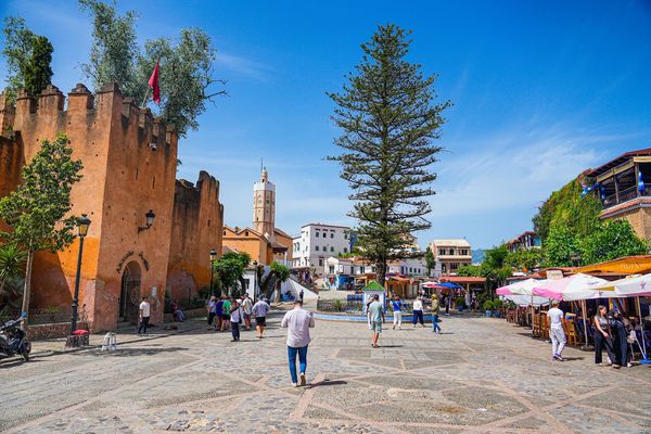 ▲▼舍夫沙萬(Chefchaouen)。(圖/部落客混血珊莎的奇幻旅程授權提供)