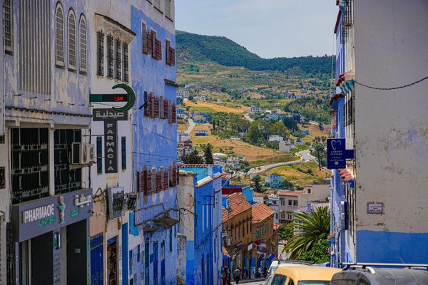 ▲▼舍夫沙萬(Chefchaouen)。(圖/部落客混血珊莎的奇幻旅程授權提供)