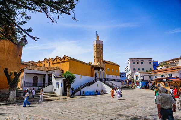 ▲▼舍夫沙萬(Chefchaouen)。(圖/部落客混血珊莎的奇幻旅程授權提供)