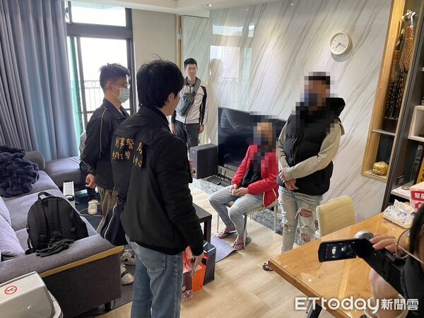 ▲▼刑事局中打破獲一起詐欺集團,赫然發現16人成員全都不熟,且分工細膩層層斷點。(圖/警方提供,下同)