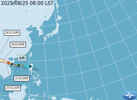 ▲▼天氣趨勢。(圖/氣象署提供)