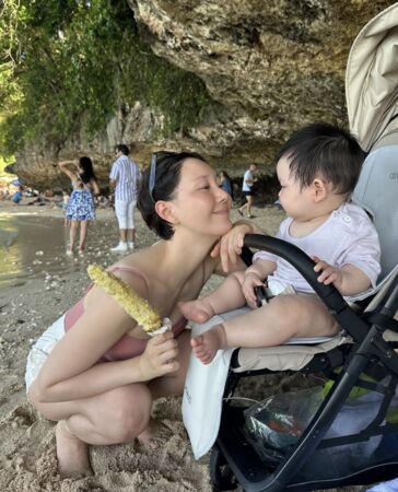 ▲▼熬過8年前男友車禍死別⋯ 李裕英生下女兒辦婚禮「低調嫁圈外人」。(圖/翻攝自李裕英IG)