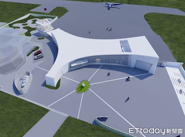 ▲▼望安機場改建示意圖。(圖/民航局提供)