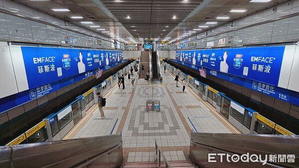 8月北捷宣傳▼ 。(圖/記者鄭遠龍攝)