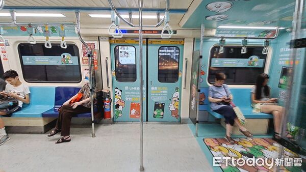 ▲8月北捷宣傳▼ 。(圖/記者鄭遠龍攝)