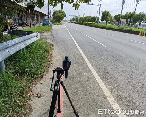 ▲白河警分局公布最新測速取締路段,將採日夜不定點執法方式加強取締。(記者林東良翻攝,下同)