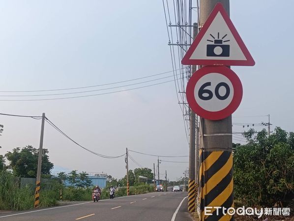 ▲白河警分局公布最新測速取締路段,將採日夜不定點執法方式加強取締。(記者林東良翻攝,下同)