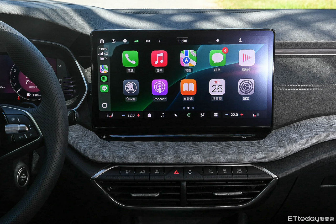 ▲Octavia Combi 4x4四驅更穩,展現比前驅RS截然不同的個性。(圖/記者徐煜展攝)