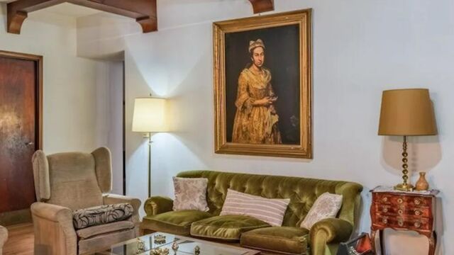 ▲▼義大利畫家吉斯蘭迪(Giuseppe Ghislandi)創作的《女士肖像》,描繪的是科萊奧尼伯爵夫人(Contessa Colleoni)。(圖/翻攝Robles Casas & Campos)