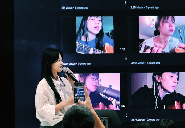 ▲▼ 163braces吳朵芸受邀演講。(圖/形上娛樂提供)