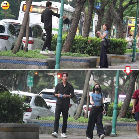 貼心獻帽1/劉書宏新歡曝光!護愛席惟倫「大街狂吸」超曖昧