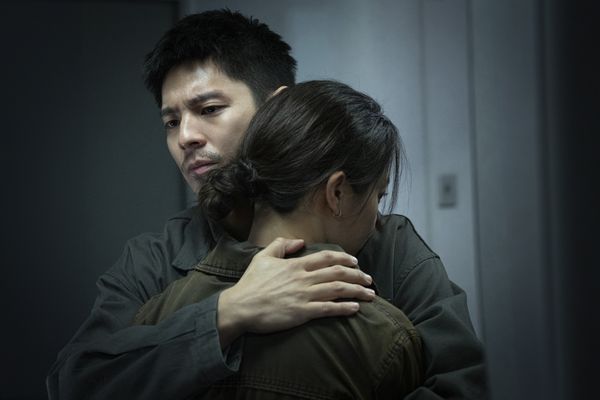 ▲《96分鐘》劇照:(左起)王柏傑、林柏宏、宋芸樺、李李仁。(圖/華影國際提供)