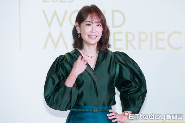 ▲▼台北101週年慶暨 World Masterpiece珠寶腕錶記者會賈永婕郁方。(圖/記者周宸亘攝)