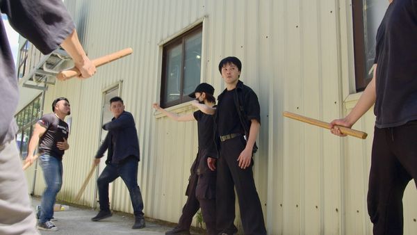 ▲王瞳、黃文星在《好運來》激烈打戲中並肩作戰。(圖/民視提供)