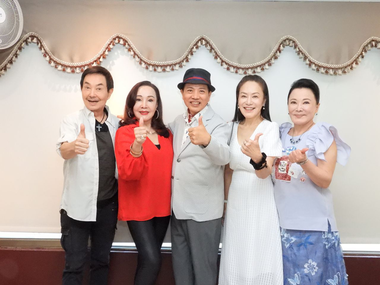 ▲▼陳凱倫號召楊懷民、金燕、金佩姍與張琴為金曲傳愛公益演唱會宣傳。(圖/陳凱倫影視工作室提供)