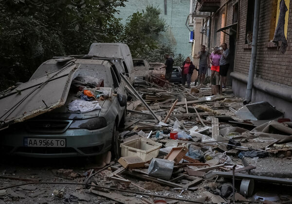 ▲▼ 俄軍鎖定烏克蘭首都基輔發動空襲。(圖/路透)