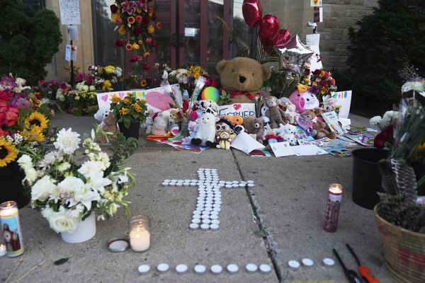 ▲▼ 美國明尼蘇達州明尼阿波利斯市27日發生校園槍擊事件。(圖/達志影像/美聯社)