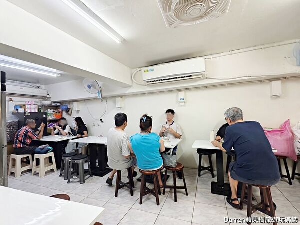 ▲▼半邊圓米粉湯香菇肉粥。(圖/部落客Darren蘋果樹旅遊玩樂誌授權提供)