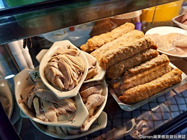 ▲▼半邊圓米粉湯香菇肉粥。(圖/部落客Darren蘋果樹旅遊玩樂誌授權提供)