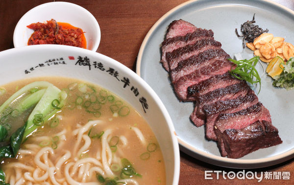 ▲築間新品牌「麟德殿牛肉麵」9/1開幕。(圖/記者黃士原攝)