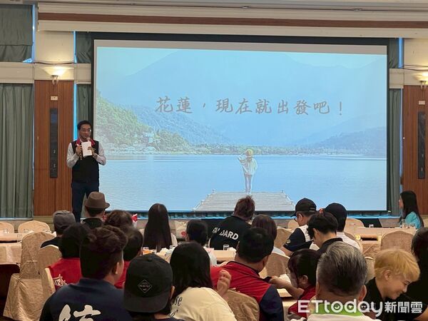 ▲▼媒合會縣長徐榛蔚親自出席介紹花蓮好山好水,互動相當熱烈。(圖/花蓮縣政府提供,下同)