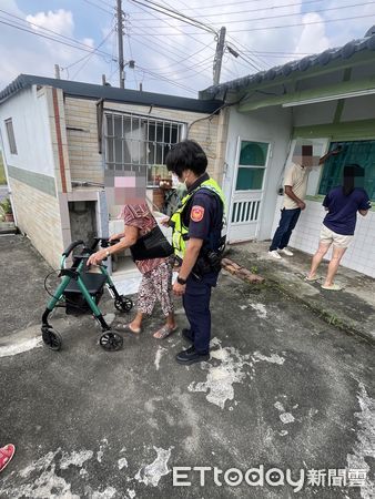 ▲▼ 【85歲老嫗負氣離家 警方急尋化解危機】 。(圖/布袋分局提供)