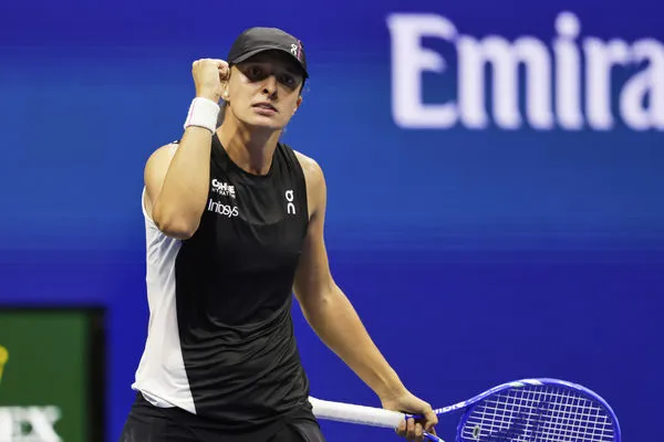 ▲我只能放手一搏!斯威雅蒂驚險逆轉 連5年挺進美網16強。(圖/達志影像/美聯社)