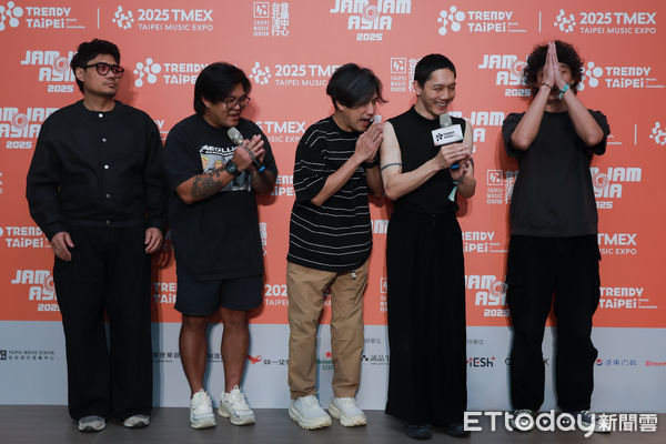 ▲▼泰國搖滾天團POTATO聯訪。(圖/記者周宸亘攝)